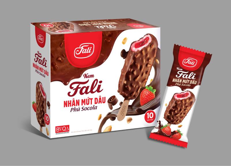 Kem nhân mứt dâu